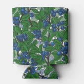 Blauwbes op wit blikjeskoeler (Achterkant)