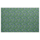 Blauwbes op wit stof (Yard (91,4 cm))