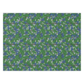 Blauwbes op wit tafelkleed (Voorkant (Horizontaal))