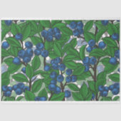 Blauwbes op wit tissuepapier (Voorkant)