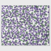 Blauwbes overslagpapier cadeaupapier (Vlak)