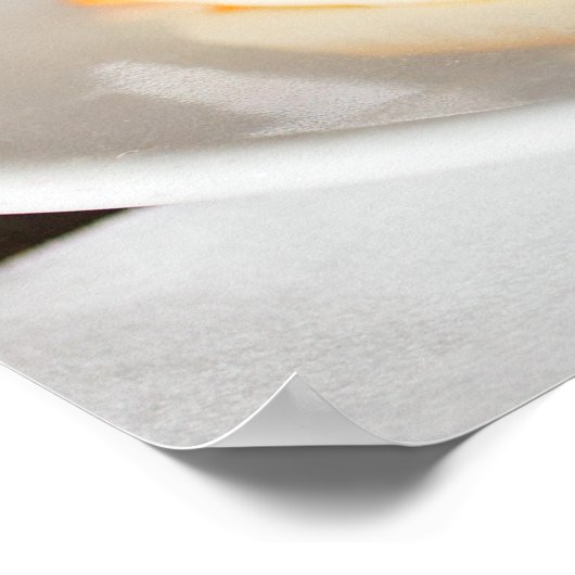 Blauwbes pannenkoeken poster (Hoek)