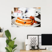 Blauwbes pannenkoeken poster (Thuiskantoor)