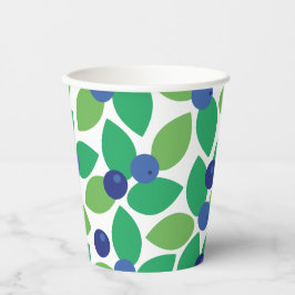 Blauwbes. Papieren Bekers