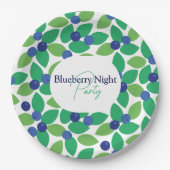 Blauwbes. Papieren Bordje (Voorkant)