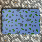 Blauwbes patroon Bath Mat