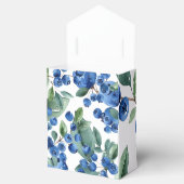 Blauwbes patroon bedankdoosjes (Geopend)