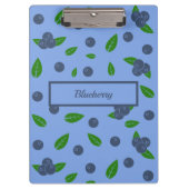 Blauwbes patroon Klembord (Voorkant)