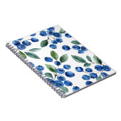 Blauwbes patroon notitieboek (Rechterzijde)