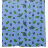 Blauwbes patroon Shower Curtain Douchegordijn (Voorkant)