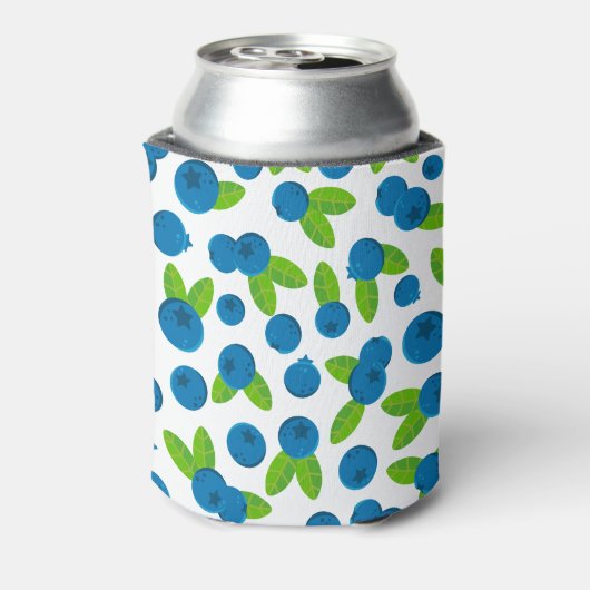 Blauwbes patroon, vers blikjeskoeler (Blikje Achterkant)