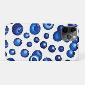 Blauwbes patroon, vers Case-Mate iPhone case (Achterkant (horizontaal))