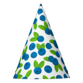 Blauwbes patroon, vers feesthoedjes (Voorkant)