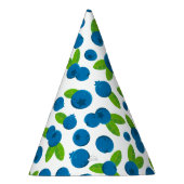 Blauwbes patroon, vers feesthoedjes (Rechts)