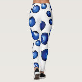 Blauwbes patroon, vers leggings (Achterkant)