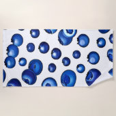 Blauwbes patroon, vers strandlaken (Voorkant)