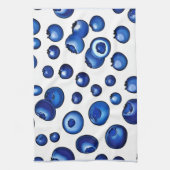 Blauwbes patroon, vers theedoek (Verticaal)