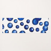 Blauwbes patroon, vers yogamat (Achterkant (horizontaal))