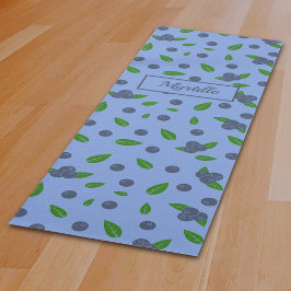 Blauwbes patroon Yoga Mat