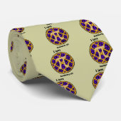 Blauwbes pi stropdas (Opgerold)