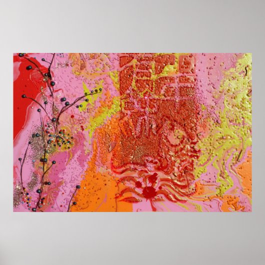 "Blauwbes" Poster (Voorkant)