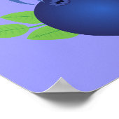 Blauwbes Poster (Hoek)