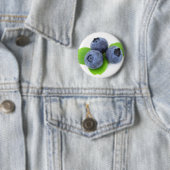 Blauwbes Ronde Button 5,7 Cm (In situ)