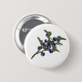 Blauwbes Ronde Button 5,7 Cm (Voorkant /achterkant)