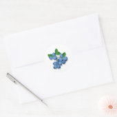 Blauwbes Ronde Sticker (Envelop)