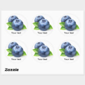 Blauwbes Ronde Sticker (Vel)