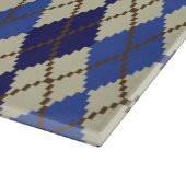 Blauwbes Scone Argyle Glass Cutting Board Snijplank (Hoek)