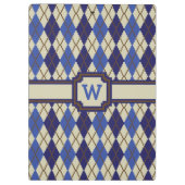 Blauwbes Scone Argyle-klembord Klembord (Achterkant)