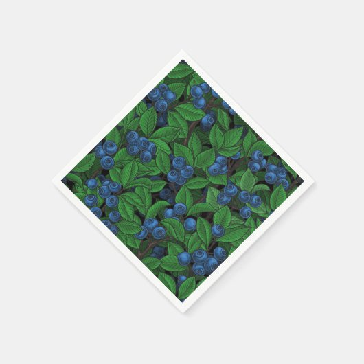 Blauwbes Servet (Hoek)