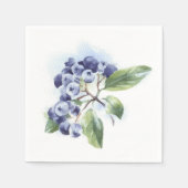 Blauwbes Servet (Voorkant)