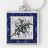 Blauwbes Sleutelhanger (Voorkant)