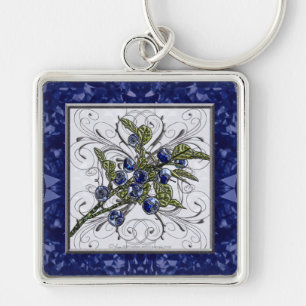 Blauwbes Sleutelhanger