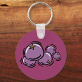 Blauwbes Sleutelhanger (DARK) (Voorkant)