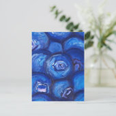 Blauwbes Sluiting II Briefkaart (Staand voorkant)