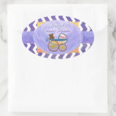 Blauwbes Smear Custom Baby shower Sticker (Tas)