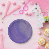 Blauwbes Smear Papieren Bordje (Feest)