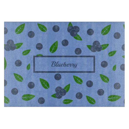 Blauwbes snijvlak snijplank (Voorkant)