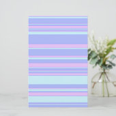Blauwbes stripe Stationery Briefpapier (Staand voorkant)