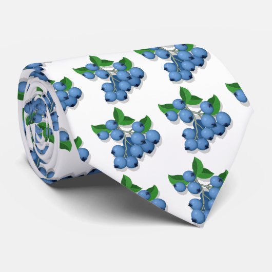 Blauwbes Stropdas (Opgerold)