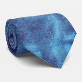 Blauwbes Stropdas (Opgerold)