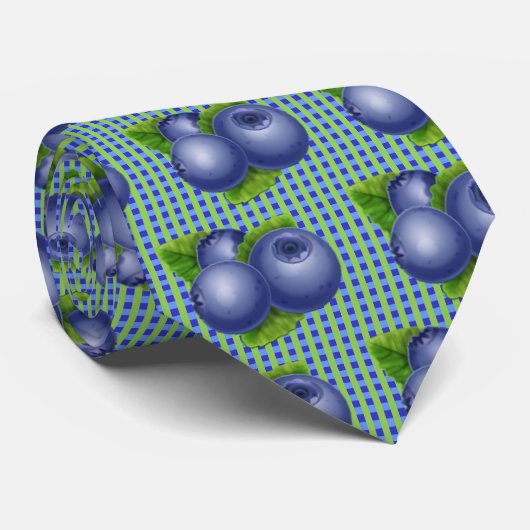 Blauwbes Stropdas (Opgerold)