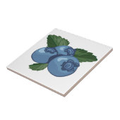 Blauwbes Tegeltje (Zijkant)