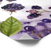 Blauwbes | Teken voor ononderbroken weddenschappen Poster (Hoek)