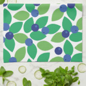 Blauwbes. Theedoek (Gevouwen)