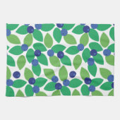 Blauwbes. Theedoek (Horizontaal)