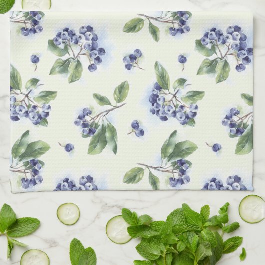 Blauwbes Theedoek (Gevouwen)